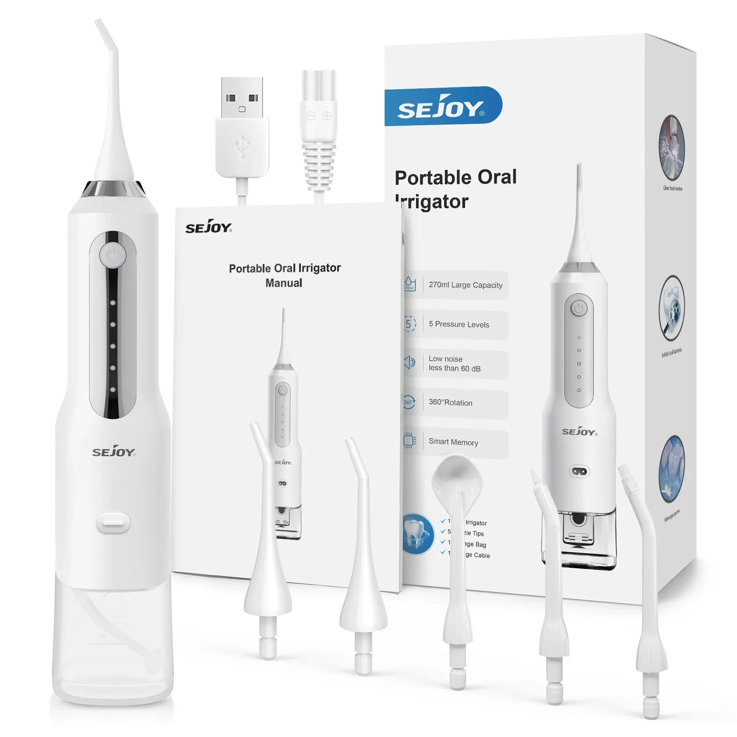 Cathnie Cordless Dental Water Flosser