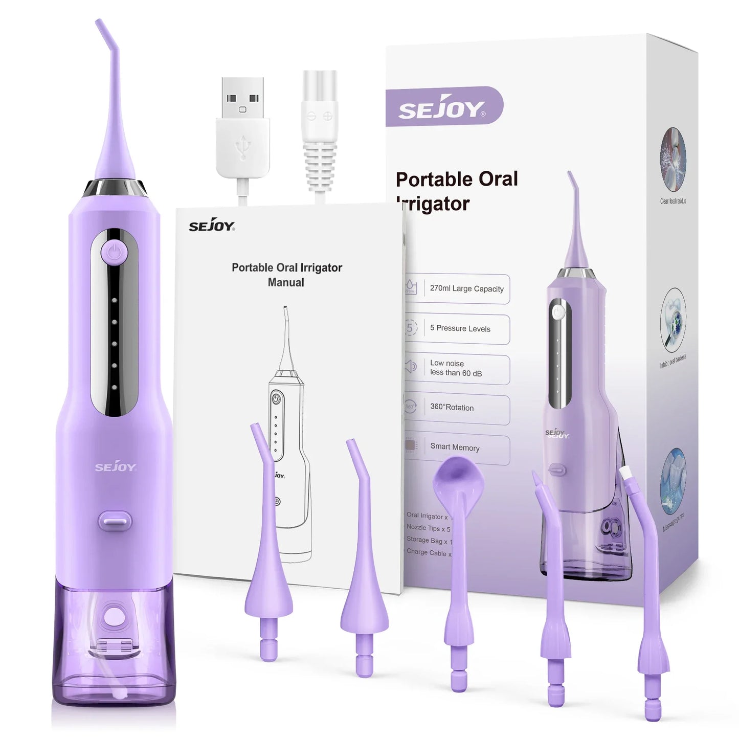 Cathnie Cordless Dental Water Flosser