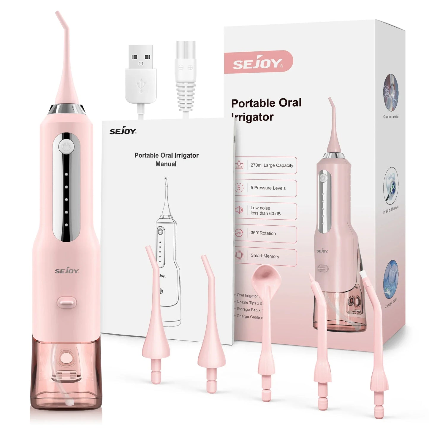 Cathnie Cordless Dental Water Flosser