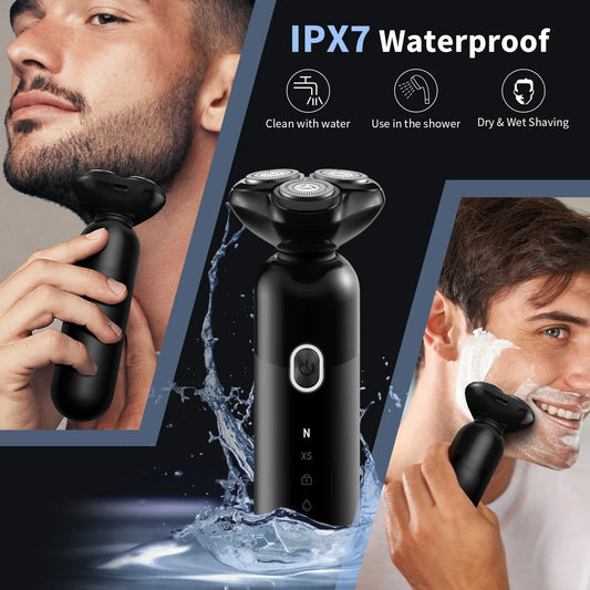 Electric Rotary Shaver for Men