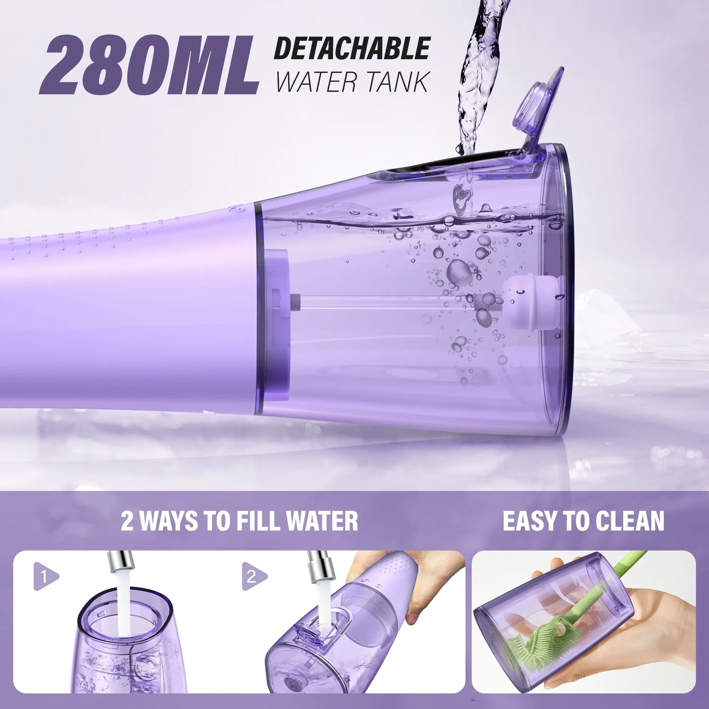 Cathnie Portable Dental Water Flosser