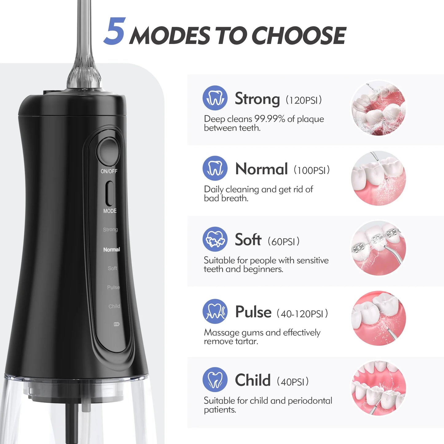 Cathnie Portable Water Flosser