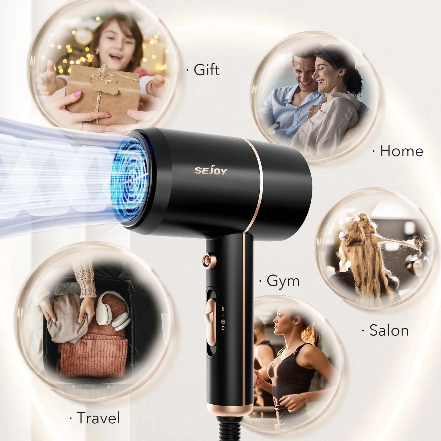 Cathnie 1800W Hair Dryer