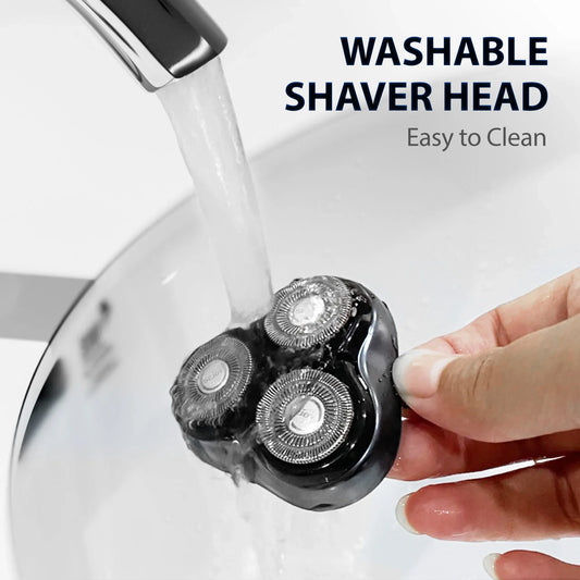 Cathnie 2-in-1 Electric Rotary Shaver