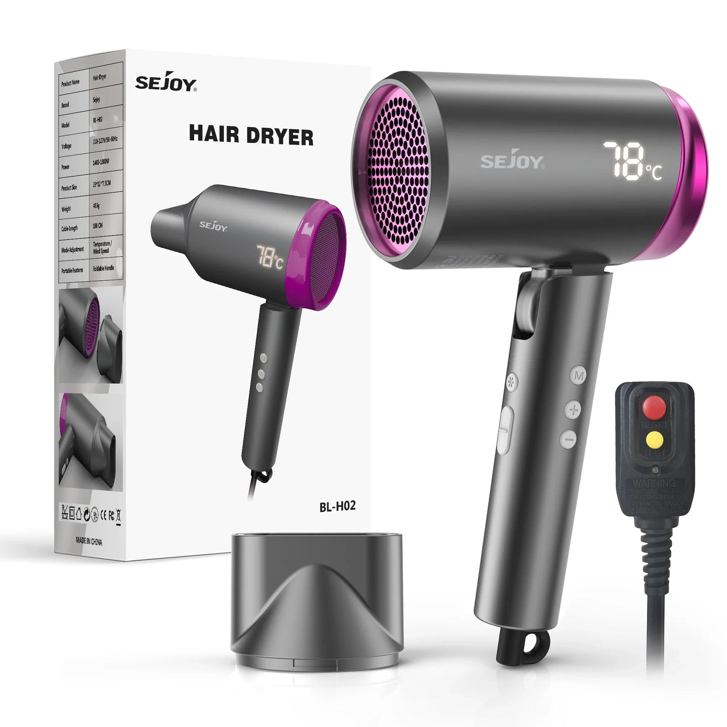 Cathnie 1800W Hair Dryer