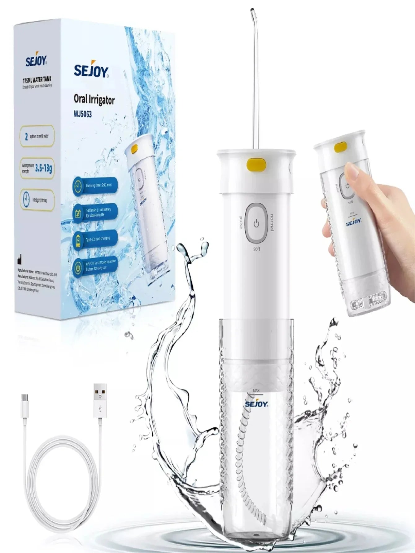 Cathnie Cordless Oral Irrigator