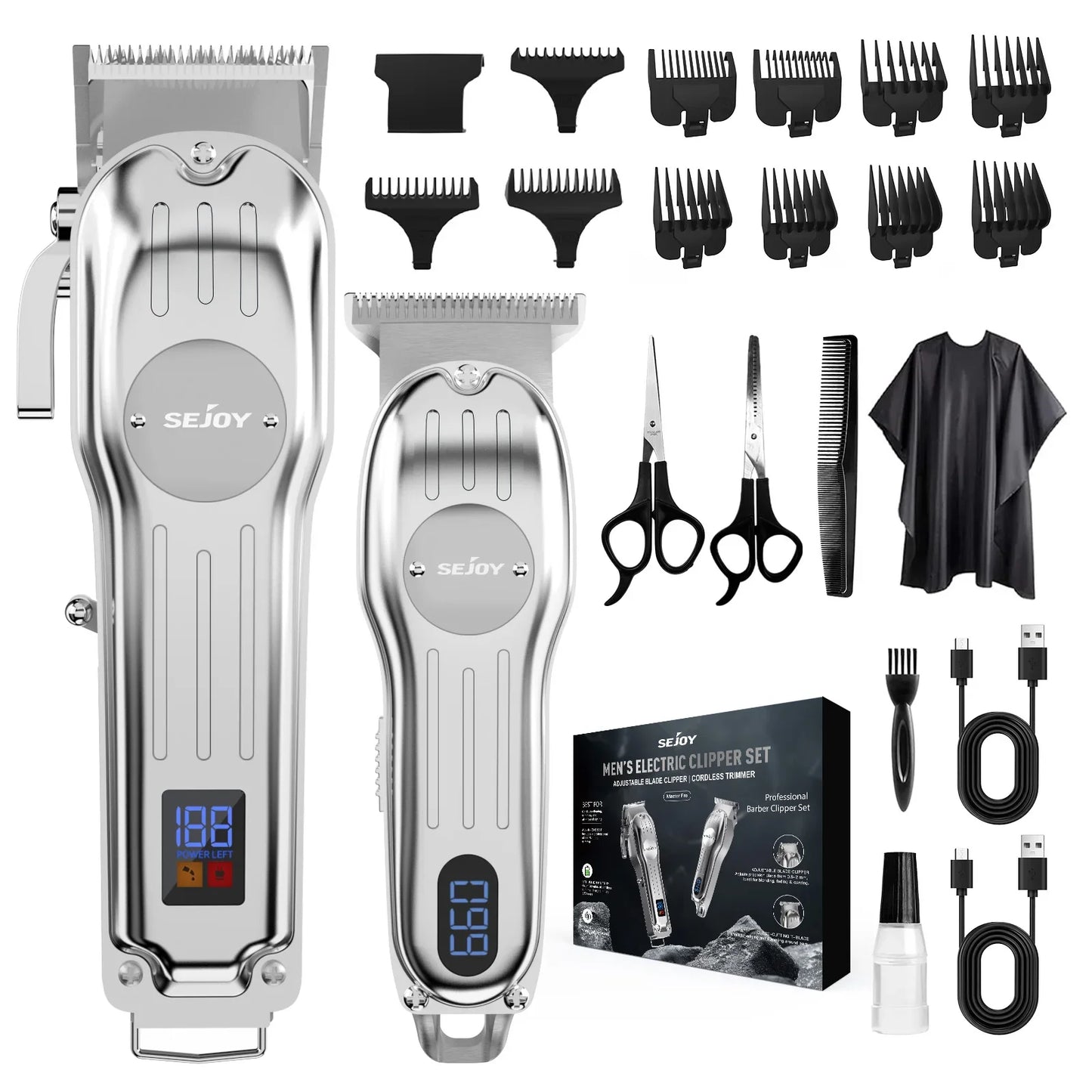 Cathnie Wireless Hair Clipper Set